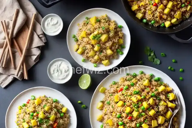Quick and Easy Pineapple Fried Rice