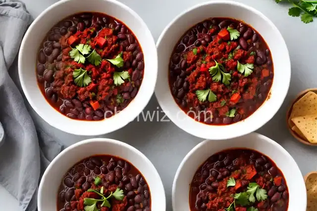 Quick and Easy Pressure Cooker Black Beans With Chorizo Recipe