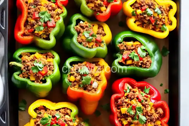 Quick and Easy Stuffed Peppers