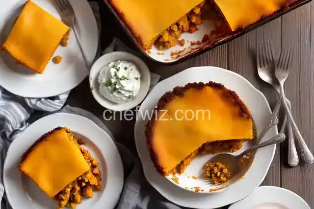 Quick and Easy Vegetarian Tamale Pie With Brown Butter Cornbread Crust Recipe