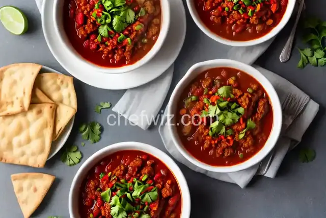 Quick and Spicy Chili