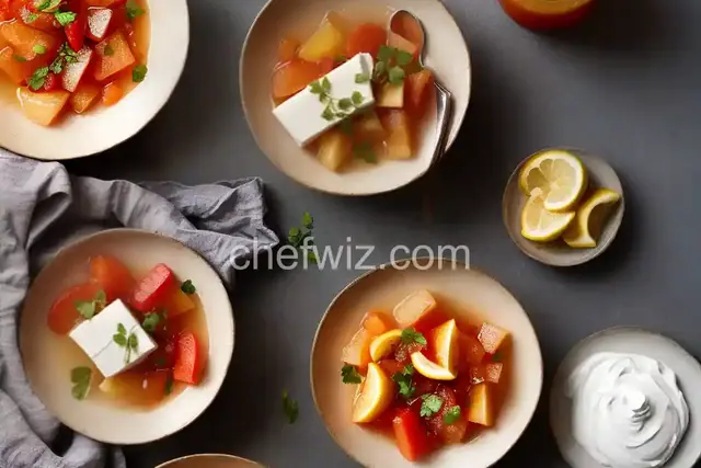 Quince Compote with Vanilla