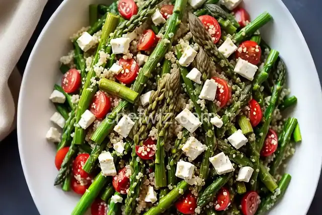 Quinoa, Asparagus, and Feta Salad