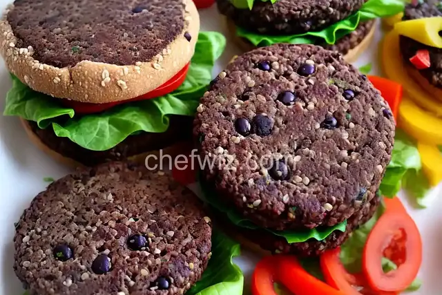 Quinoa Black Bean Burgers