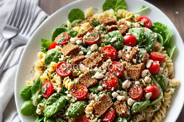 Quinoa Pasta BLT Salad