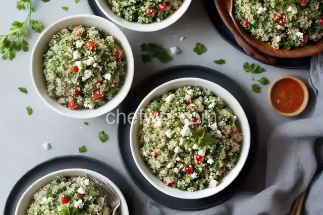 Quinoa Tabbouleh with Feta
