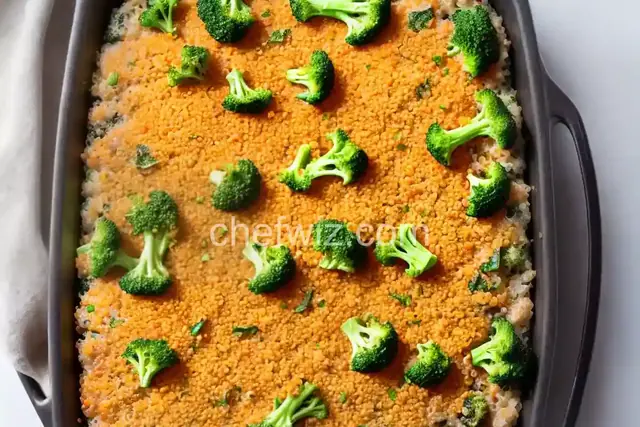 Quinoa and Broccoli Casserole