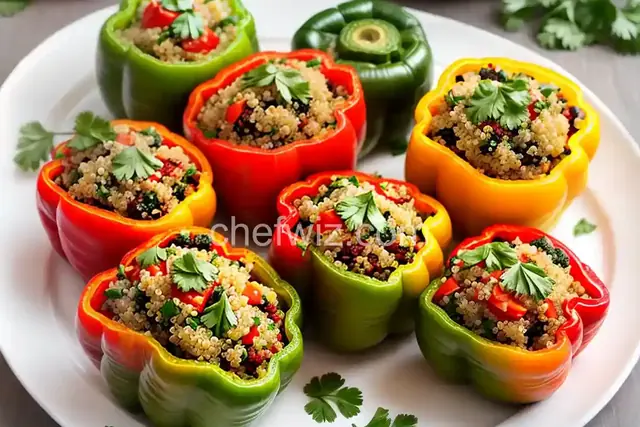 Quinoa and Vegetable Stuffed Peppers