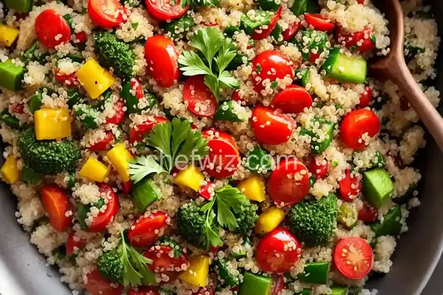 Quinoa with Veggies