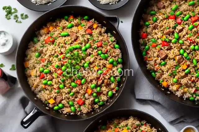 Quiona Sausage Fried Rice