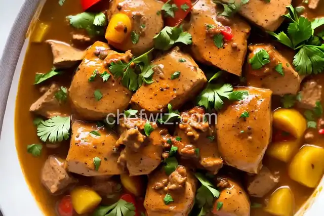 Rabbit Fricassee Cuban-Style