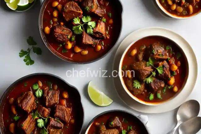 Rabo Encendido (Cuban Style Oxtail Stew)