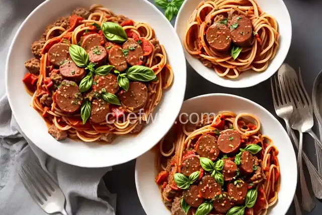 Ragú Napoletano (Neapolitan-Style Italian Meat Sauce With Pork, Beef, and Sausage)