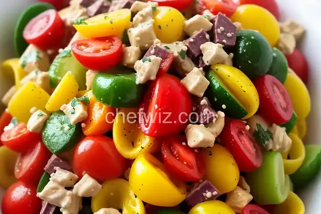 Rainbow Pasta Salad II