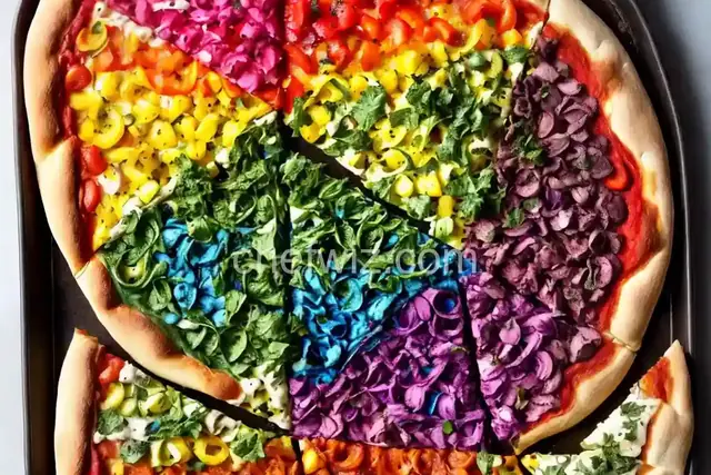 Rainbow Pizza