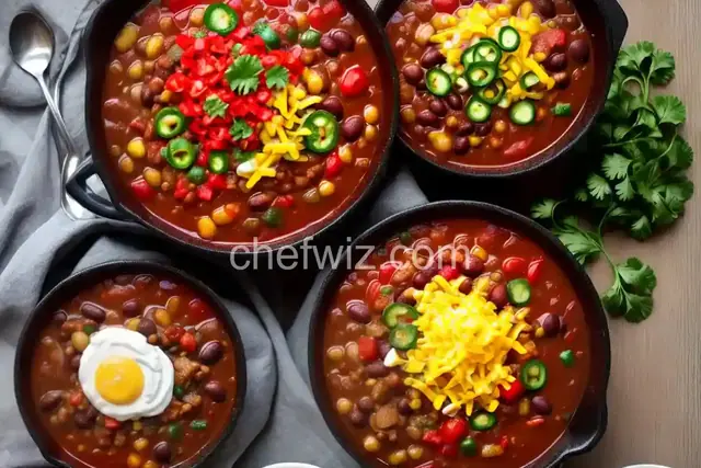 Rainbow Veggie Chili