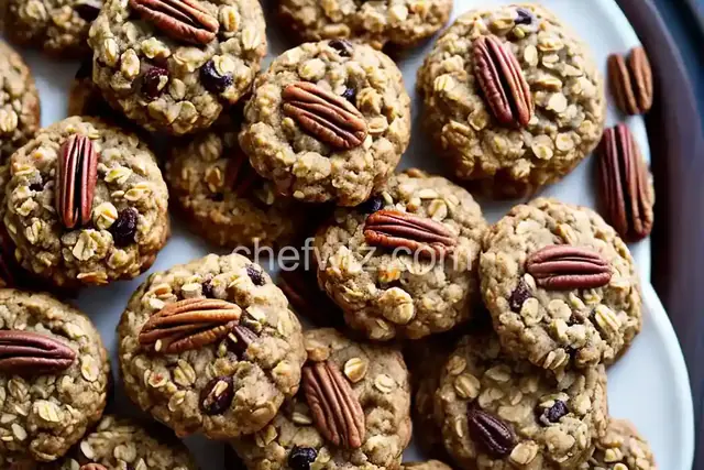 Raisin Pecan Oatmeal Cookies
