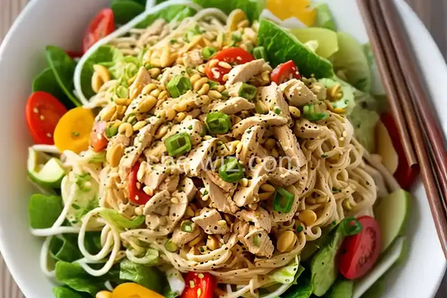 Ramen Noodle Chicken Salad