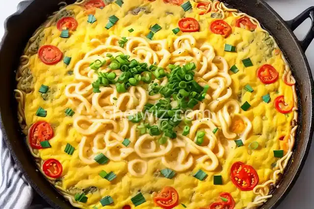 Ramen Noodle Frittata