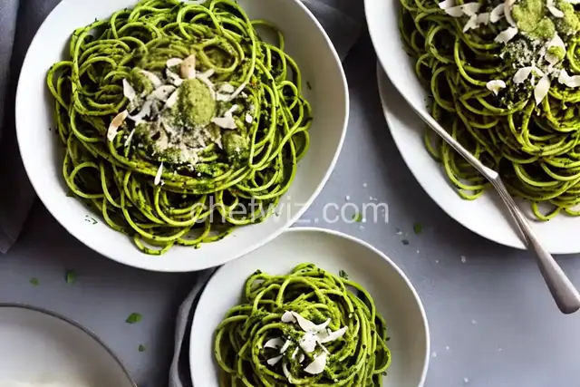 Ramp Pesto Spaghetti