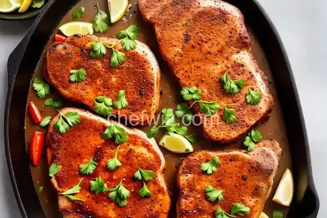 Ranch Pork Chop Sheet Pan Supper