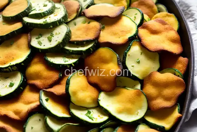 Ranch Zucchini Chips