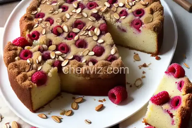 Raspberry Almond Coffee Cake