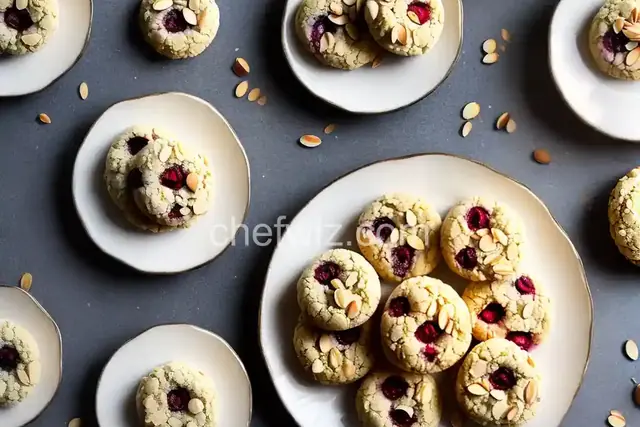Raspberry-Almond Thumbprint Cookies