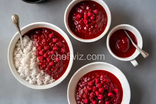 Raspberry Chipotle Sauce