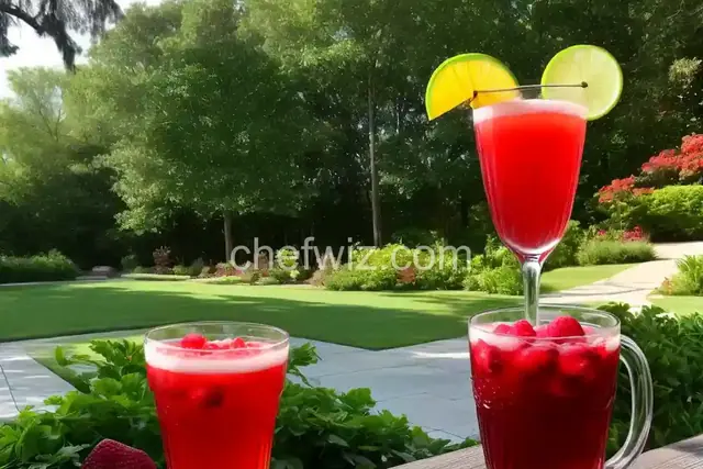 Raspberry Corona® Punch