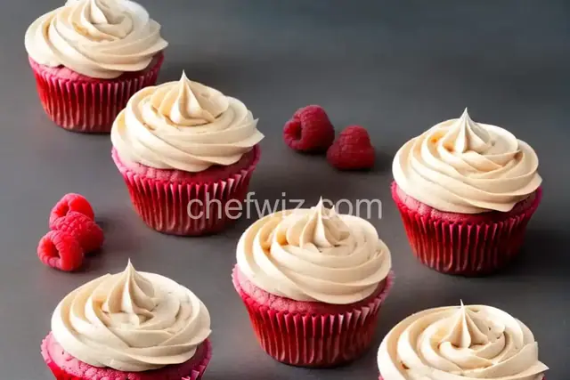 Raspberry Cream Cupcakes