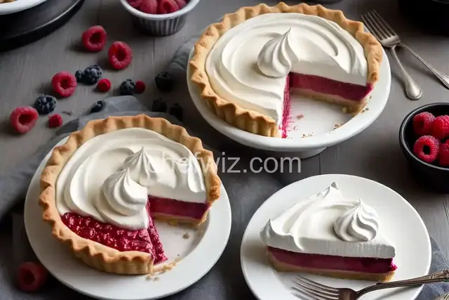 Raspberry Cream Pie