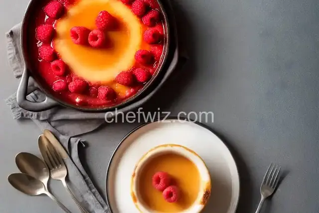 Raspberry Creme Brulee
