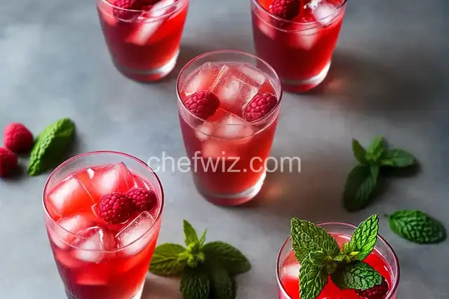 Raspberry Mint G&T