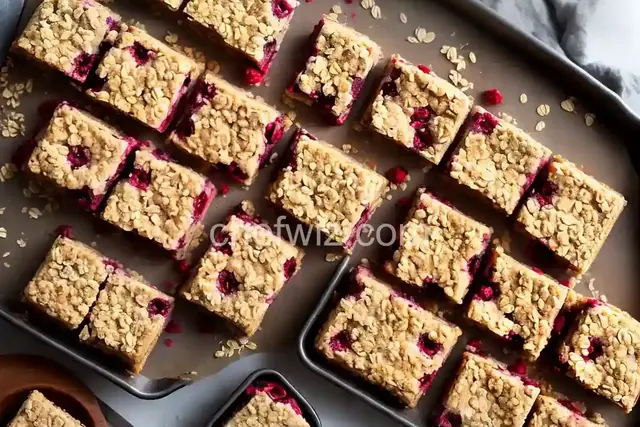Raspberry Oatmeal Bars