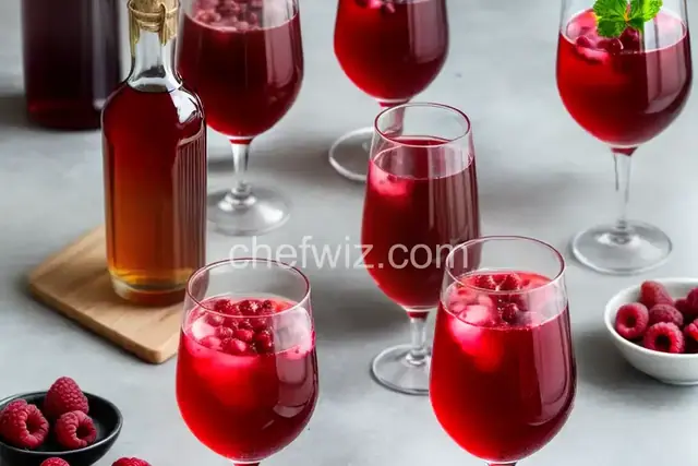 Raspberry Syrup for Drinks