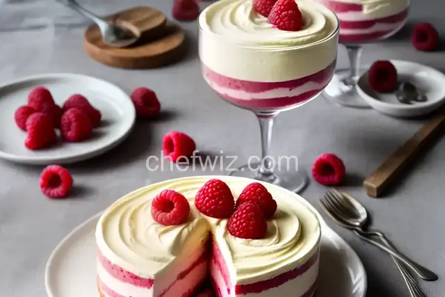 Raspberry White Chocolate Mousse