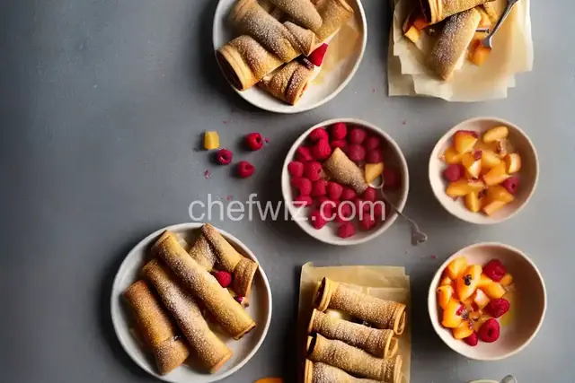 Raspberry and Apricot Rugelach