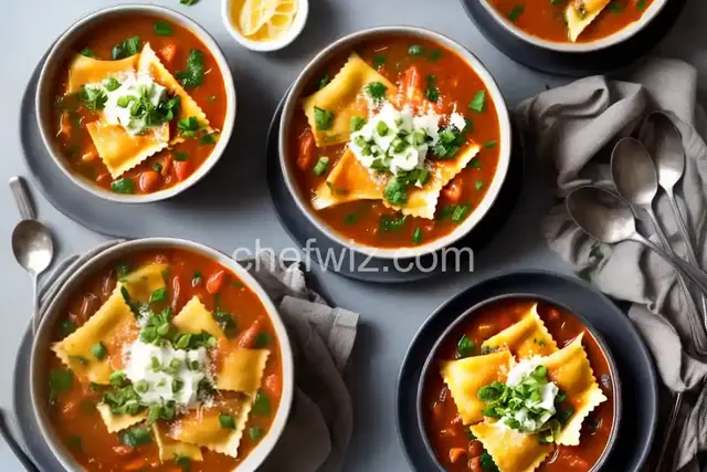 Ravioli Soup