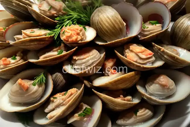 Raw Clams on the Halfshell