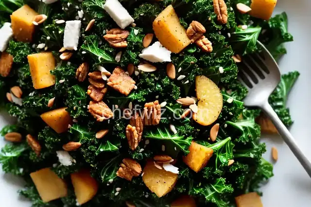 Raw and Crispy Kale Salad With Ginger and Coconut