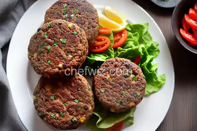 Really Awesome Black Bean Burgers Recipe