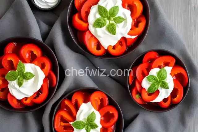 Red Bell Pepper Coulis