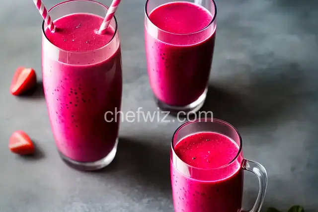 Red Berry-and-Beet Smoothie