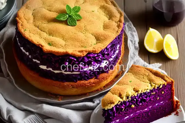 Red Cabbage Cake