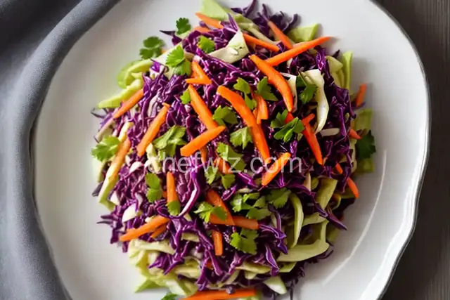 Red Cabbage Slaw