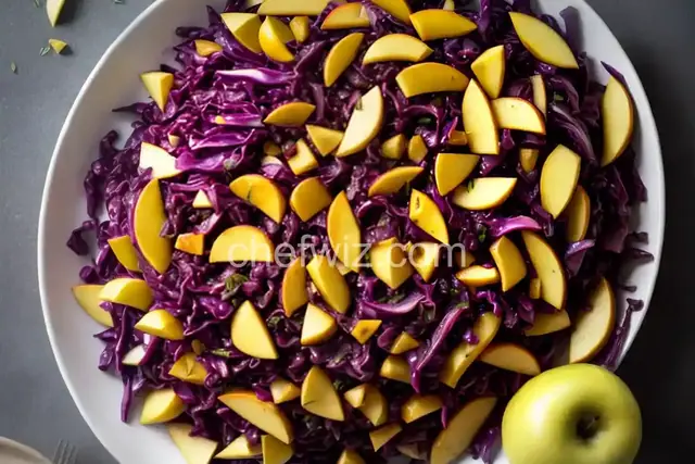 Red Cabbage with Apples