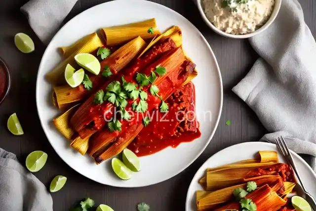 Red Chile Pork Tamales