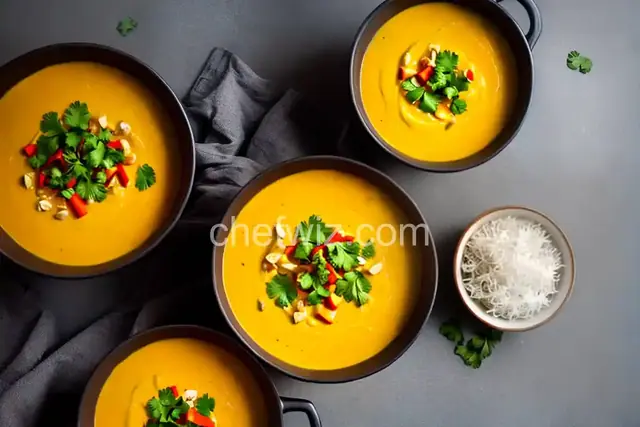 Red Curry Coconut Squash Soup