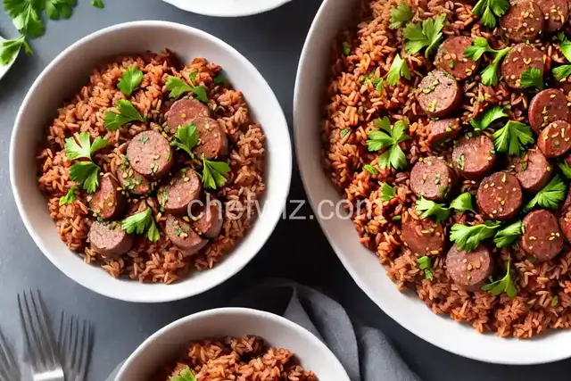Red Rice and Sausage